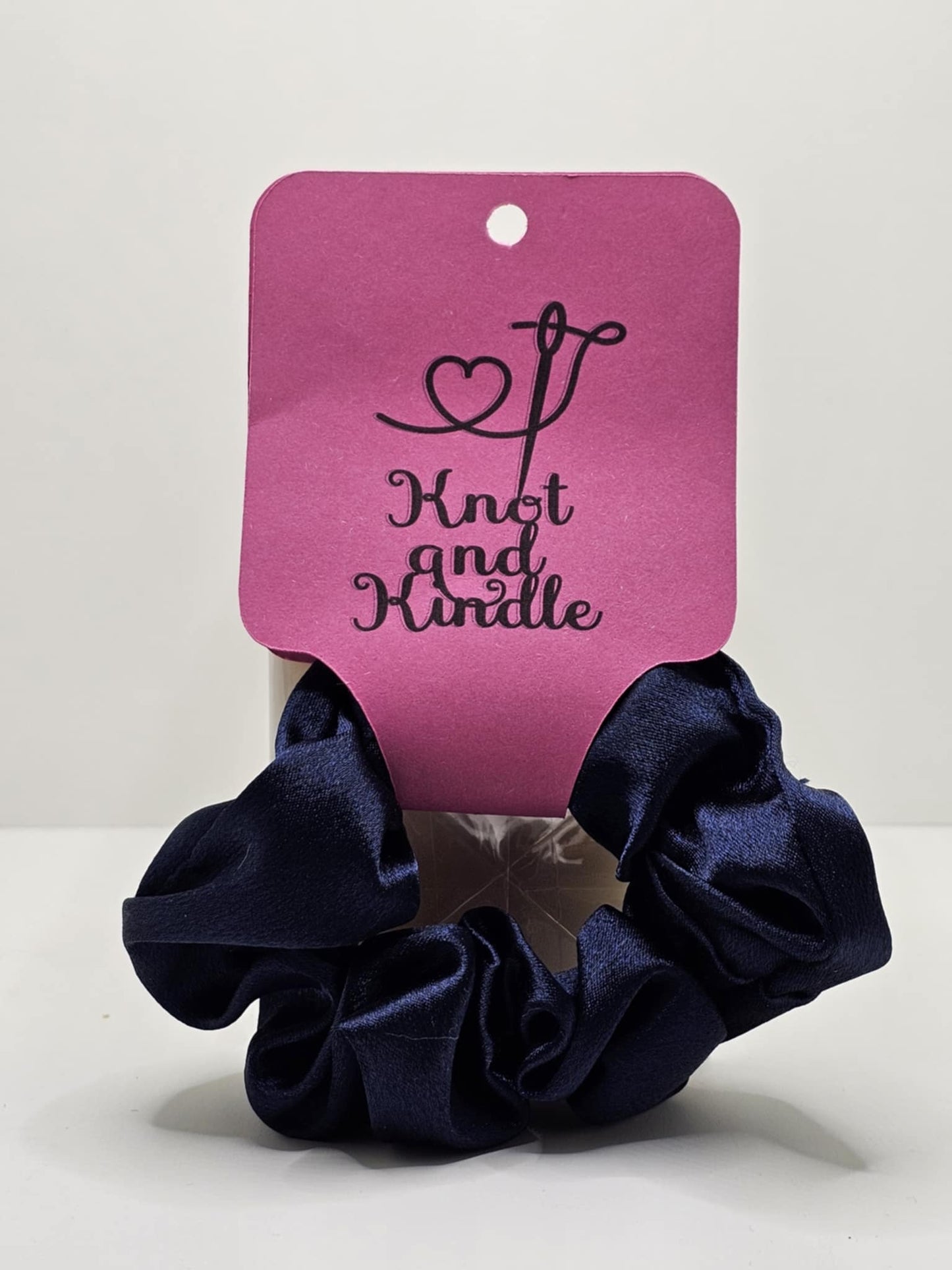 Silk Scrunchie Midnight Charm Gentle Women