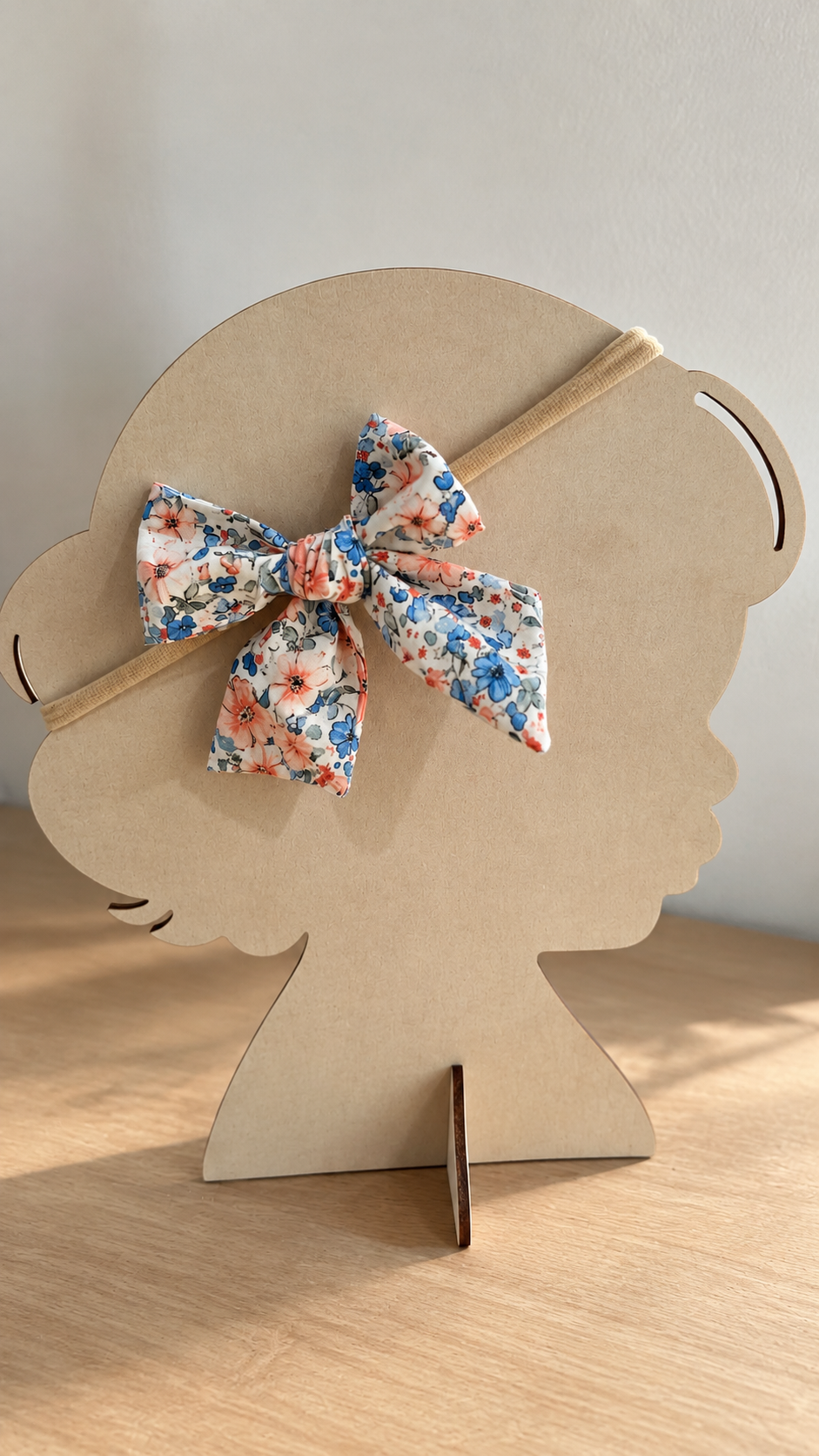 Sunday Meadow Floral Bow Headband | Baby & Girls Nylon Headband
