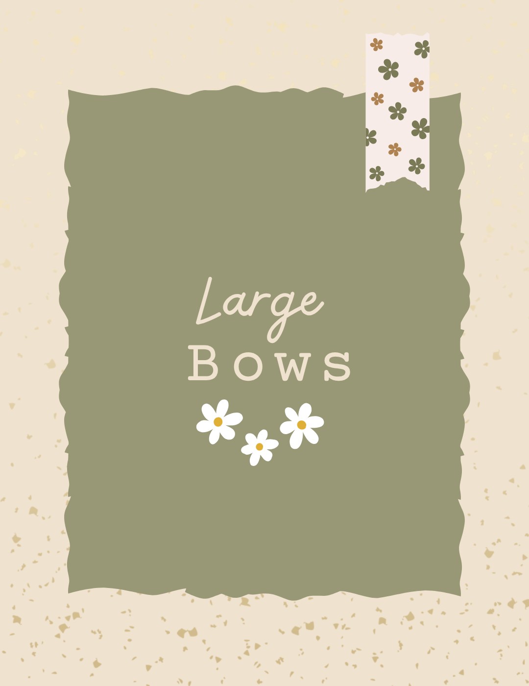Large Bows
