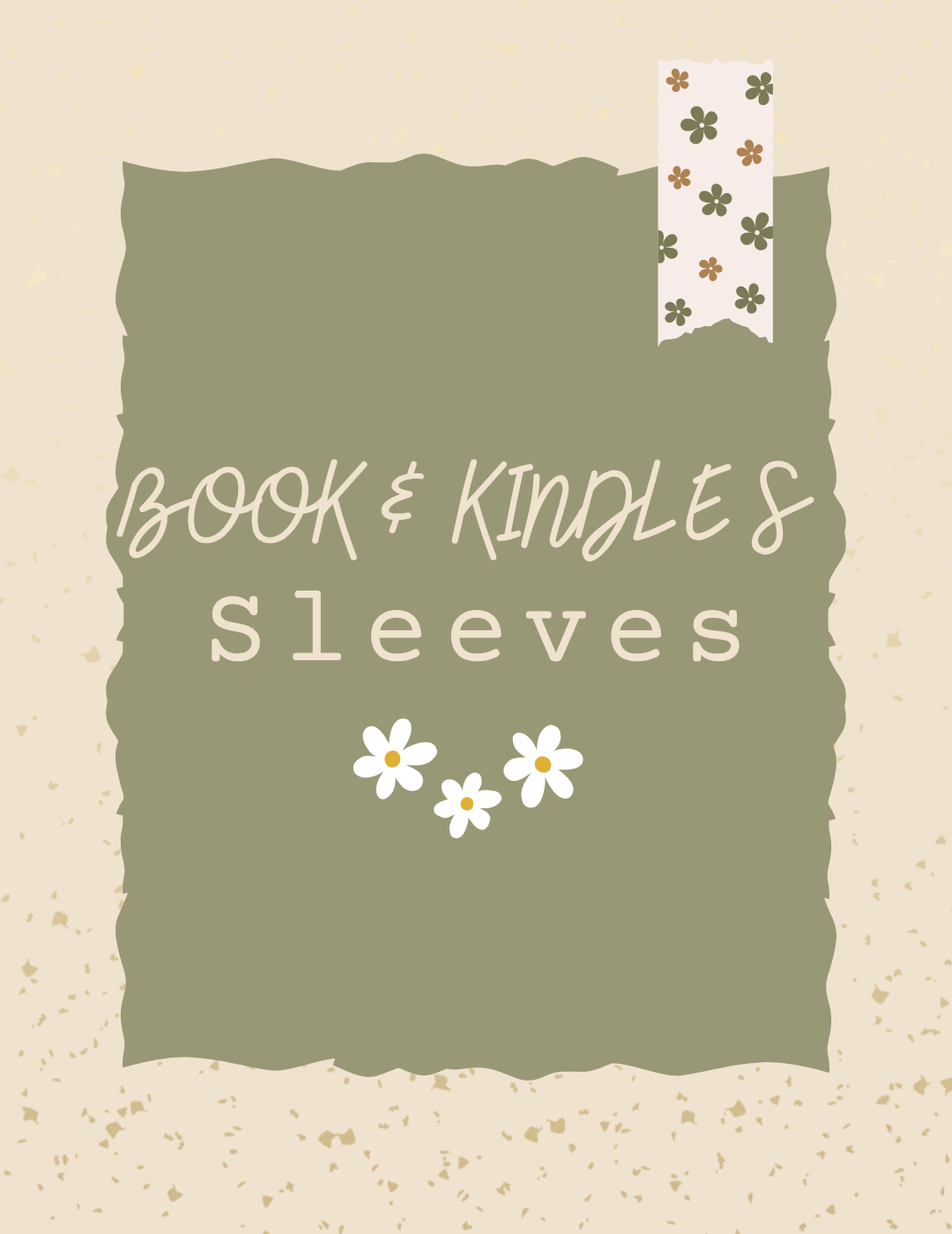 BOOK & KINDLE SLEEVES