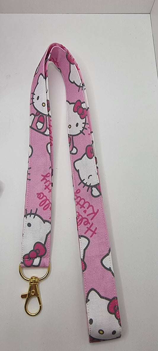 Hello Kitten Lanyard