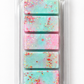 Christmas at the Cottage 50g handmade soy wax melts in festive pastel colours