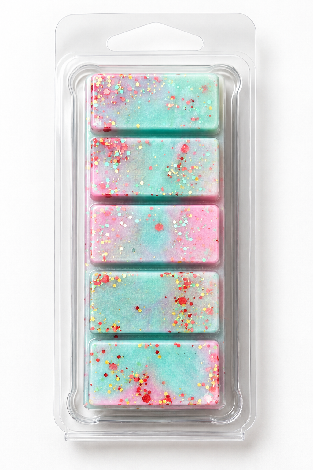 Christmas at the Cottage 50g handmade soy wax melts in festive pastel colours