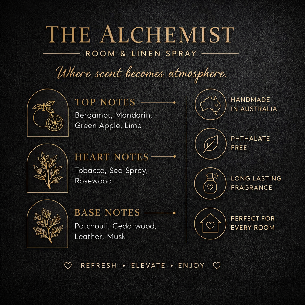 The Alchemist  Room and Linen spray