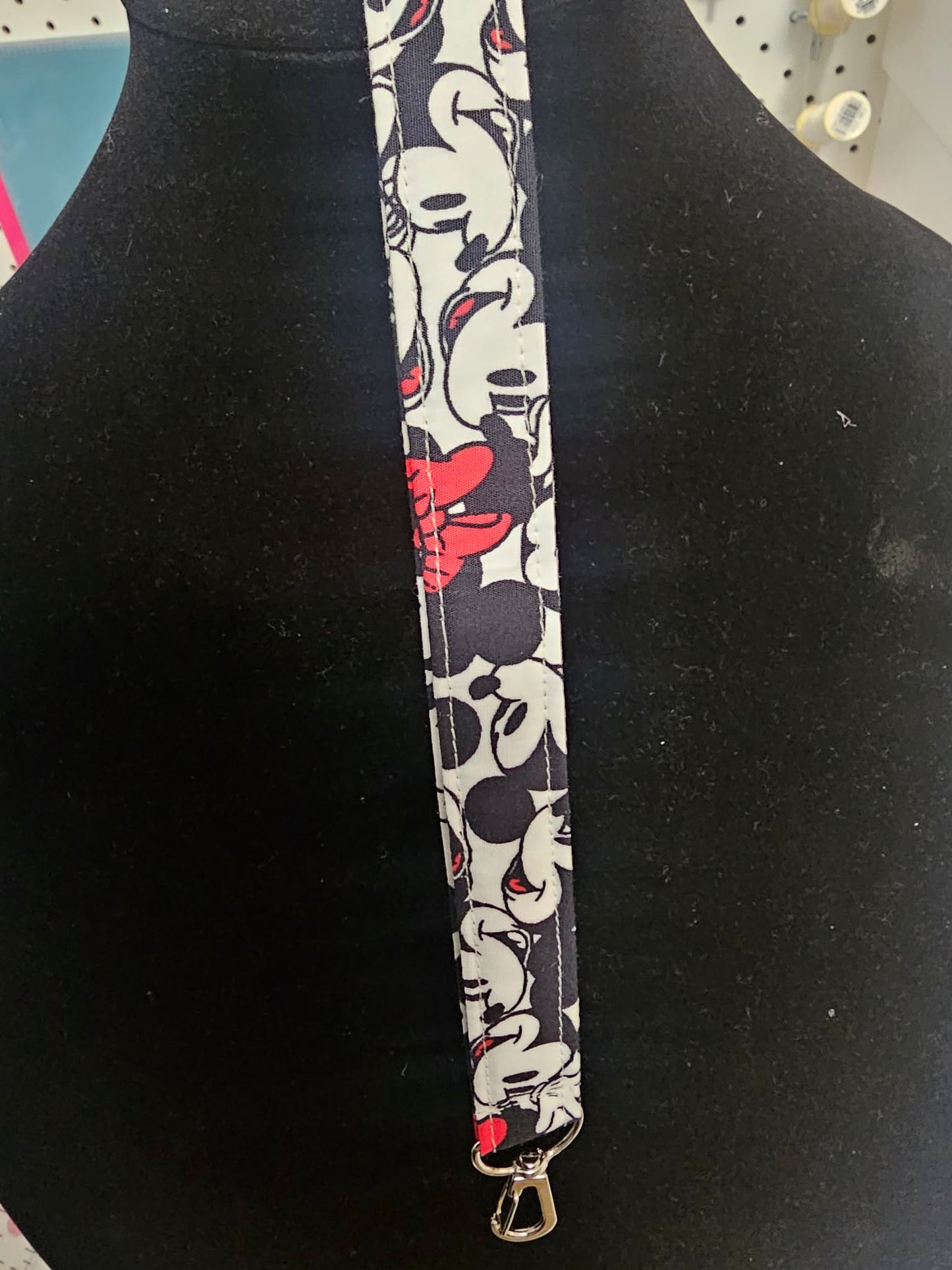 Mickey & Minnie Mouse Lanyard | ID Badge Holder | Disney Character Neck Strap