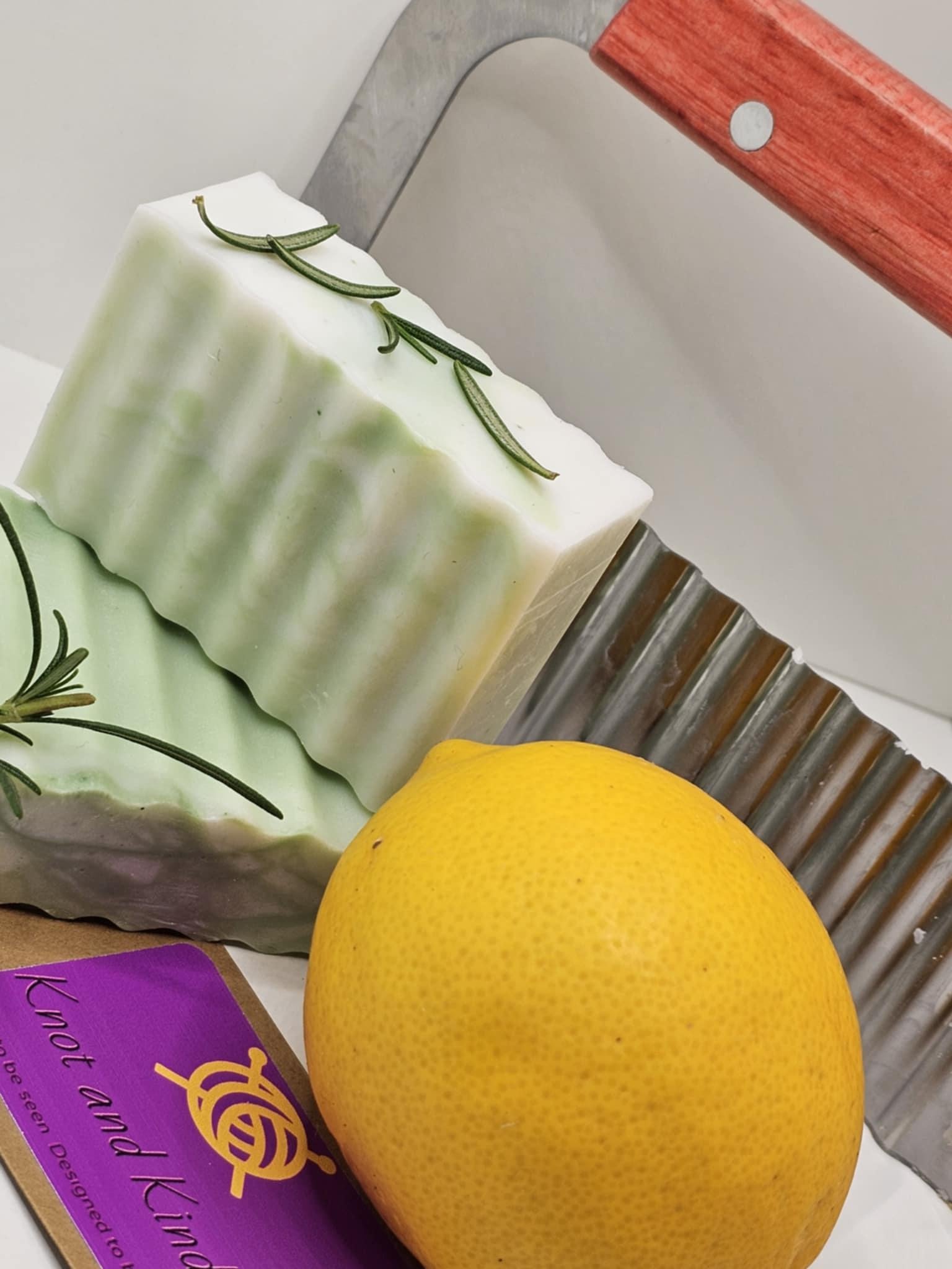 Coconut Lemongrass Goat Milk Soap: Handmade Artisan Soap Bar