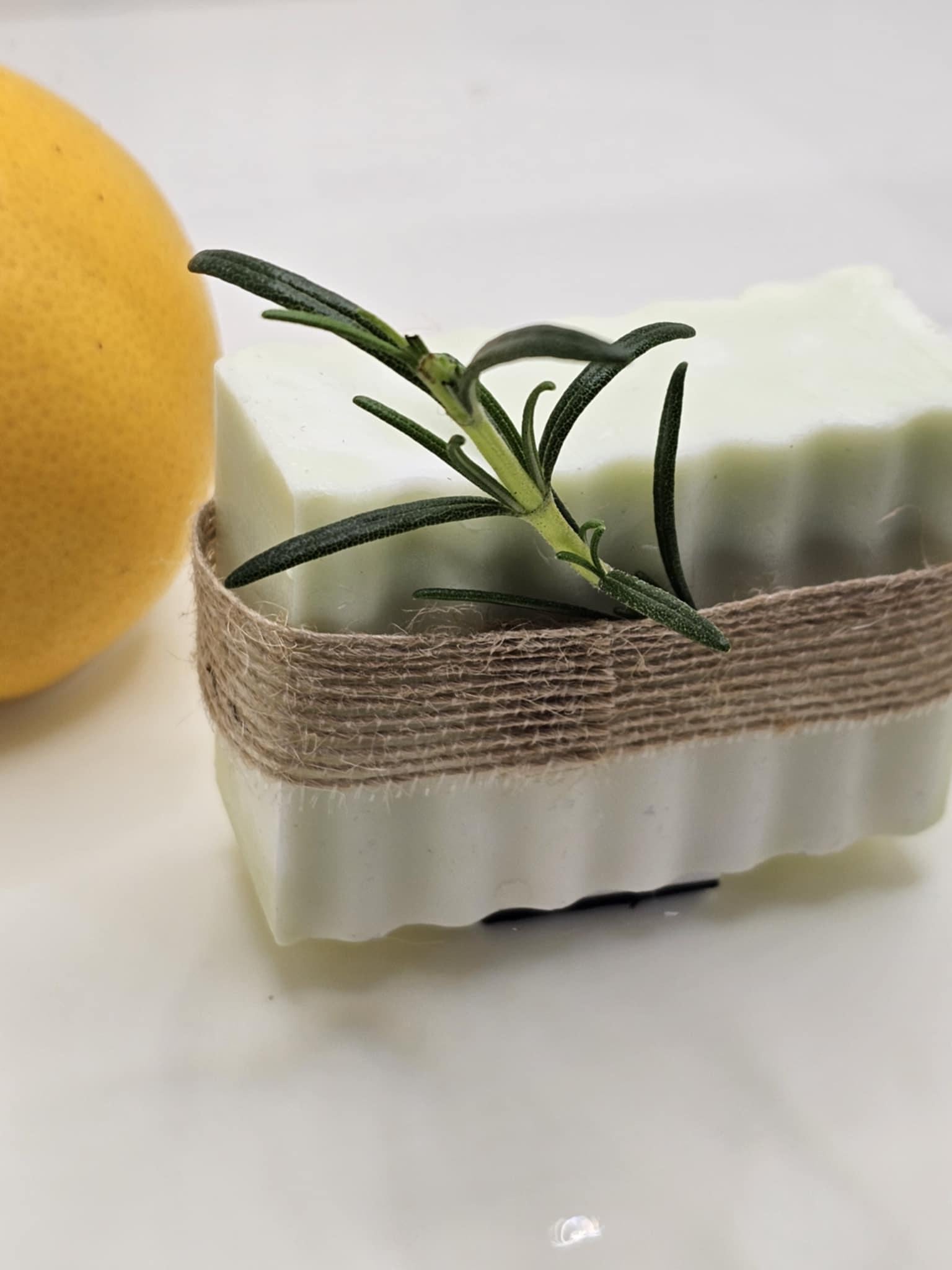 Coconut Lemongrass Goat Milk Soap: Handmade Artisan Soap Bar