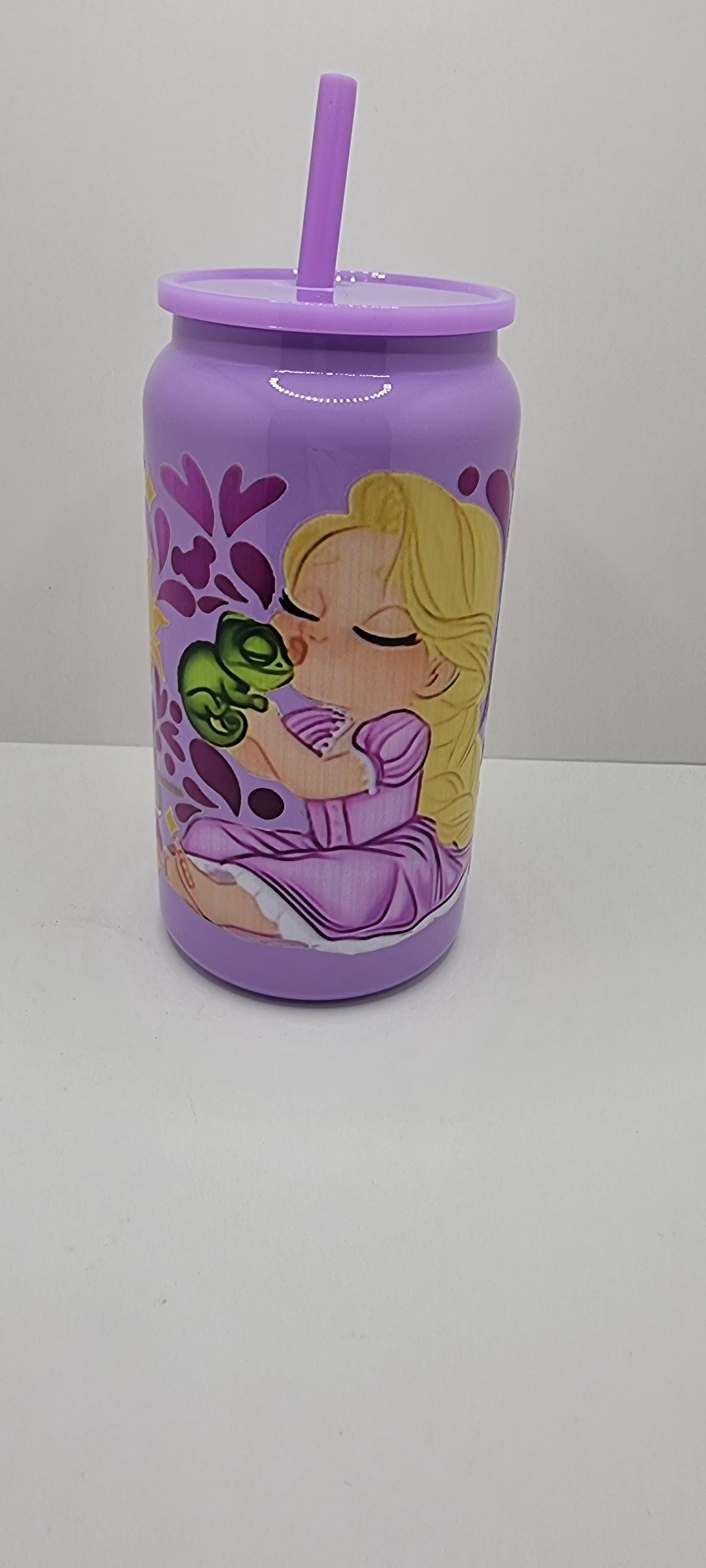 Disney Princess Kids Tumbler Cup |Disney Princess Kids drink bottle,Drinkware for Girls | Stainless steel drinkbottle,Gift for Kids