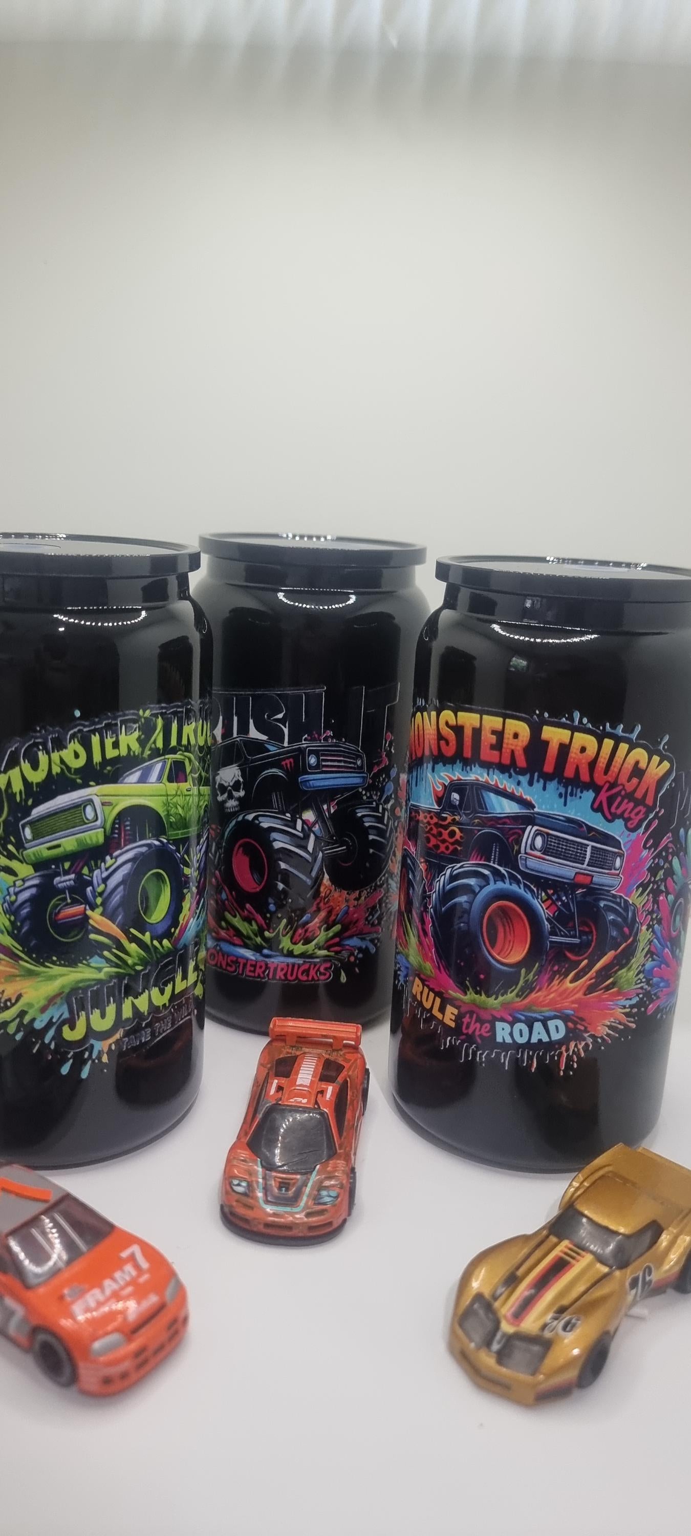 Monster truck tumblers