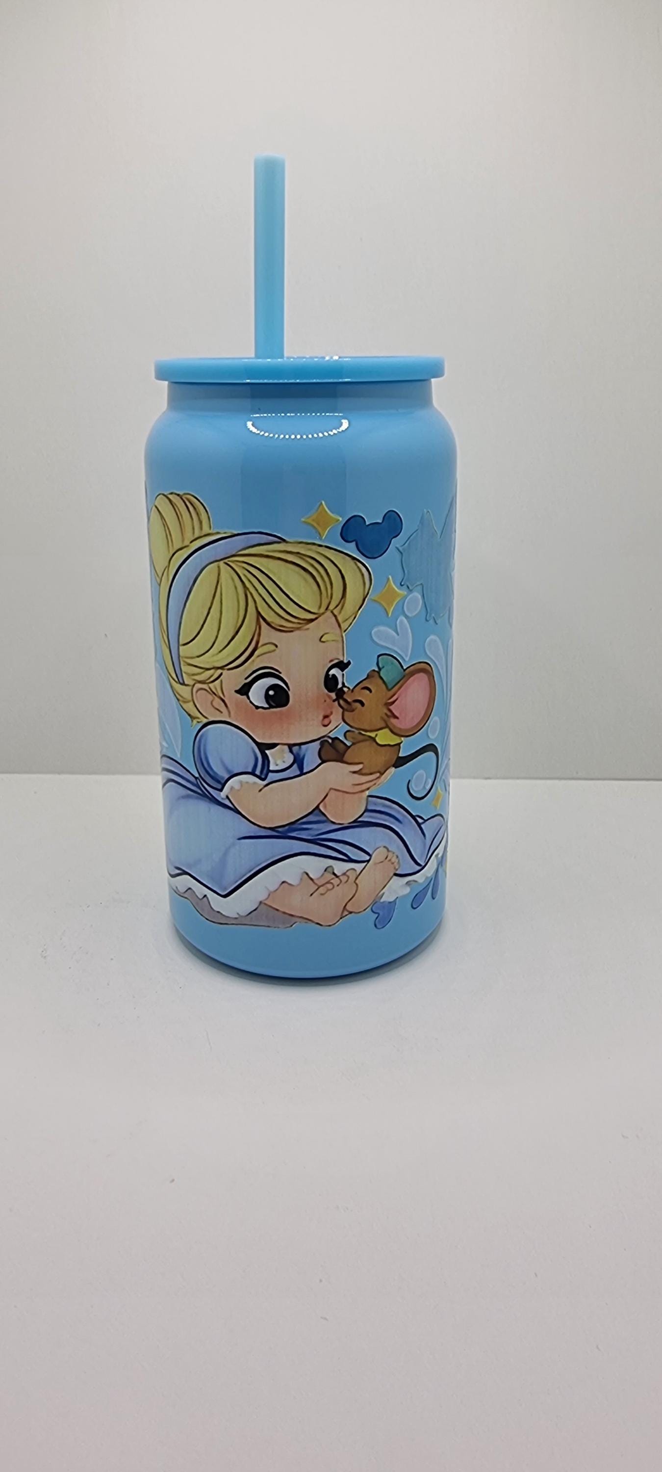 Disney Princess Kids Tumbler Cup |Disney Princess Kids drink bottle,Drinkware for Girls | Stainless steel drinkbottle,Gift for Kids