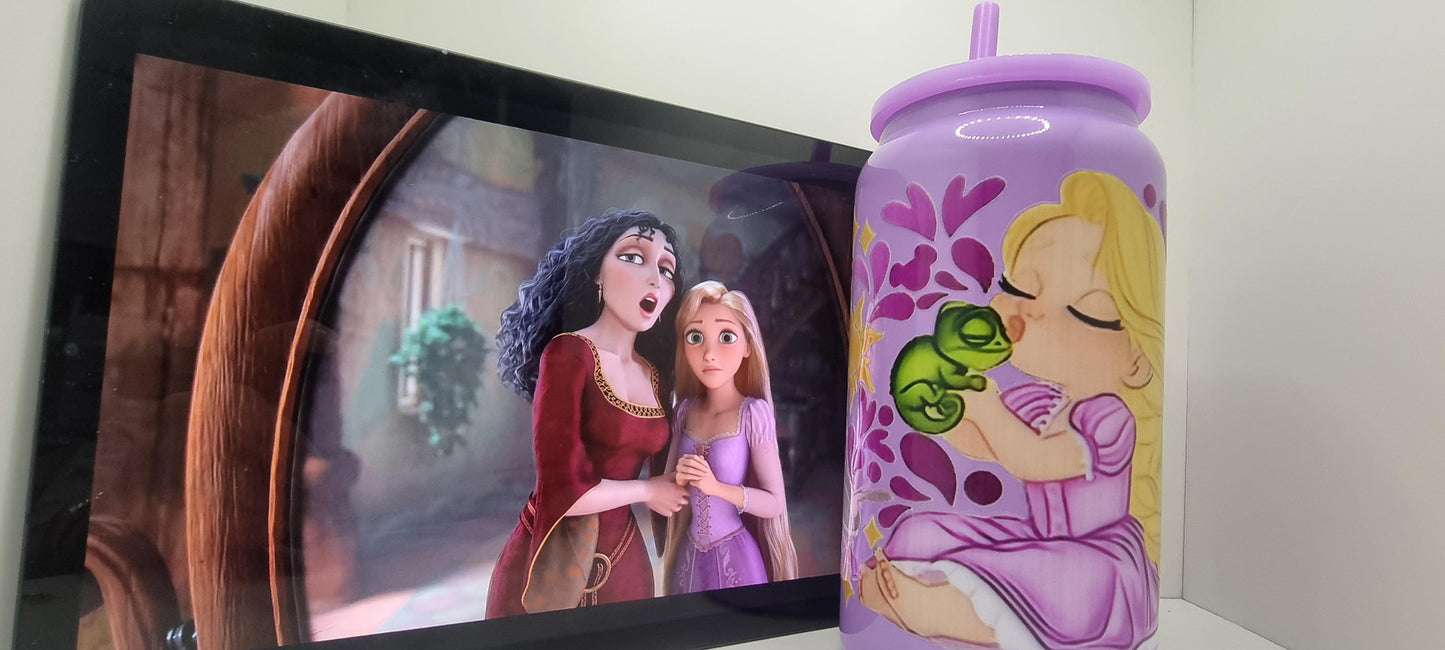 Disney Princess Kids Tumbler Cup |Disney Princess Kids drink bottle,Drinkware for Girls | Stainless steel drinkbottle,Gift for Kids