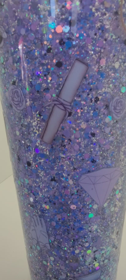 "The Diamond of the Season" Snow Globe Tumbler