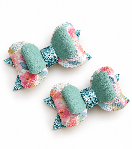 Charm &Sparkle hair clips