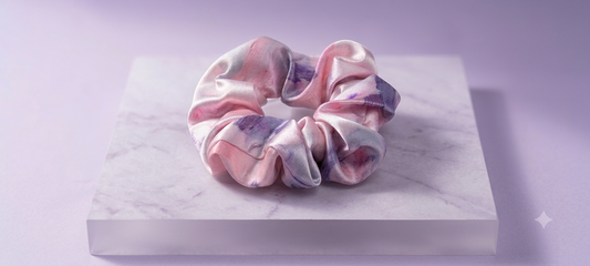 Orchard Twilight Satin Scrunchie